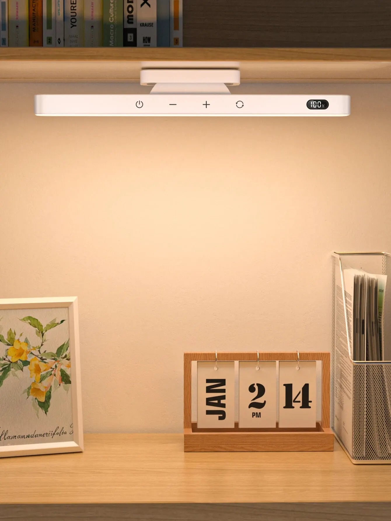 AurMagnet - LED Magnetic Strip Light with Rechargeable Battery and Remote